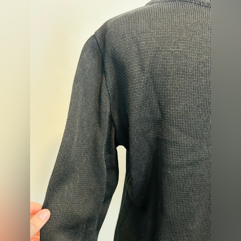 Les Copains Italian Knit Striped Long Sleeve Top - Picture 7 of 7